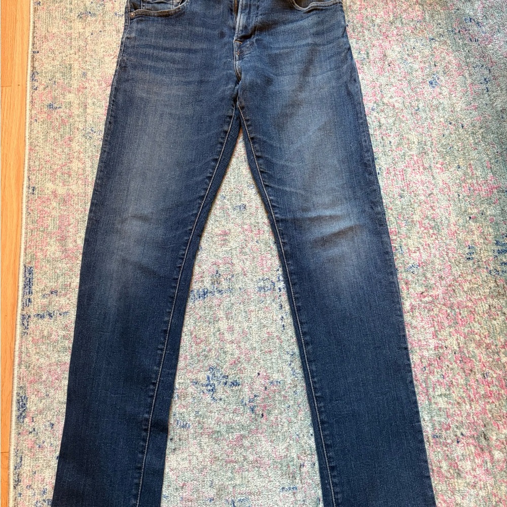 7 For All Mankind Dark Wash Slim Jeans